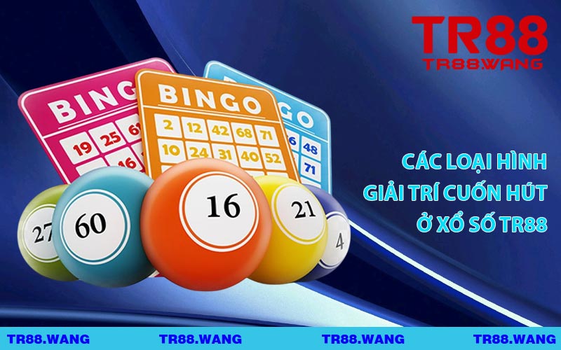 Các Loại Hình Giải Trí Cuốn Hút Ở Xổ Số TR88